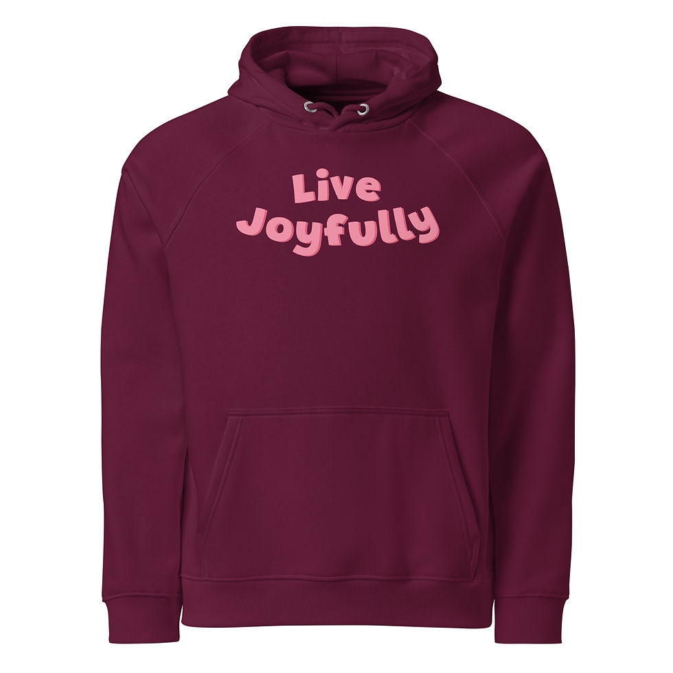 Thumbnail: Live Joyfully Eco Organic Sweatshirt