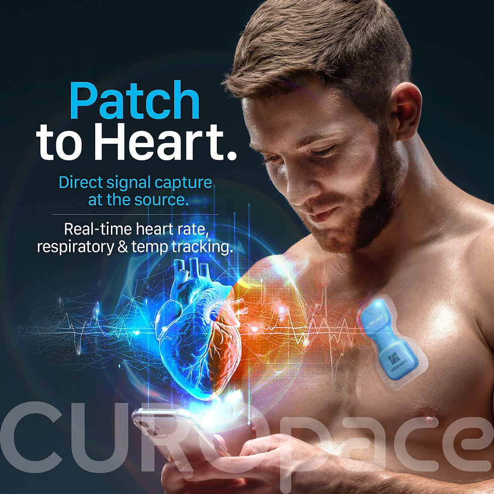 Thumbnail: CUROPACE - Chest-Worn ECG Monitor