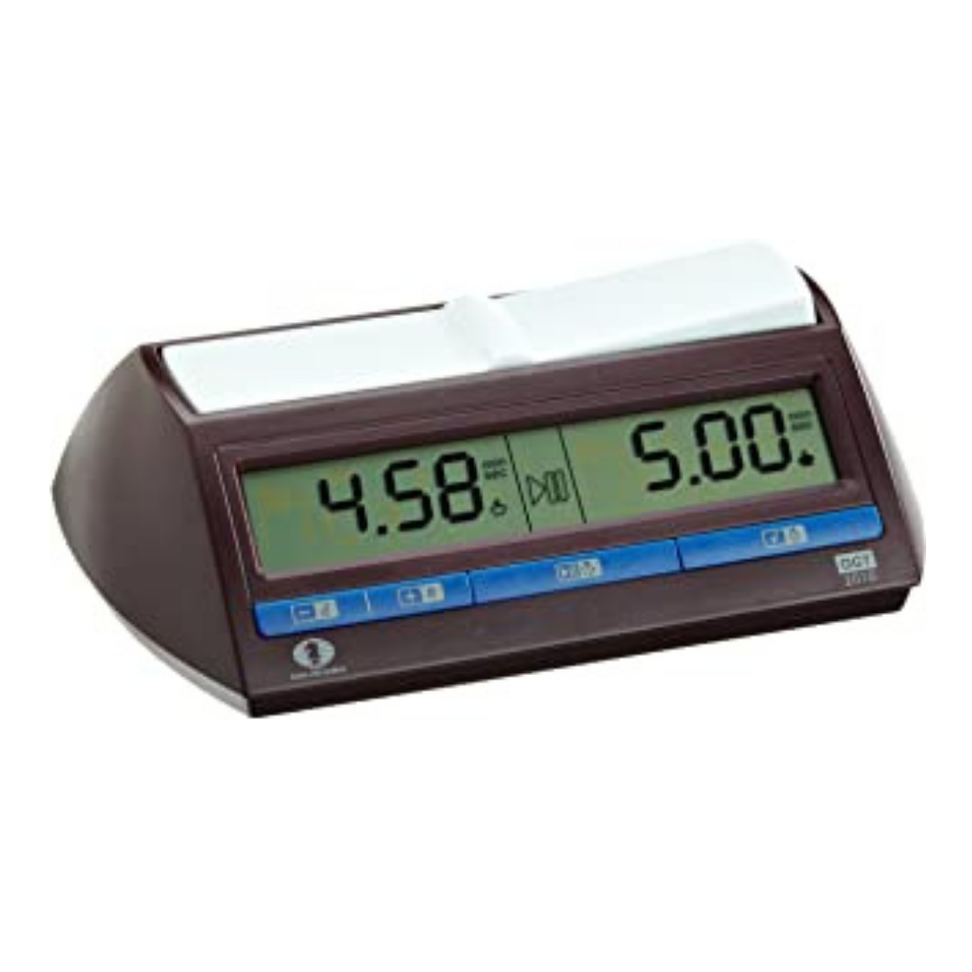 DGT 2010 ABS Plastic Digital Chess Clock, Maroon