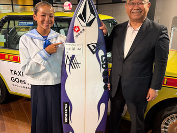 山本璃々日本交通アスリート育成プログラムへの加入契約を締結