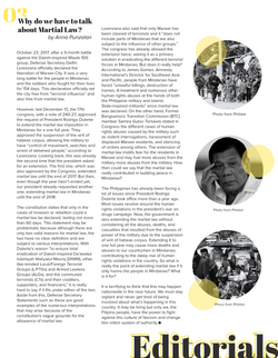 Editorial Page for UP Broadcasters' Guild's Official Newsletter, The Whirl