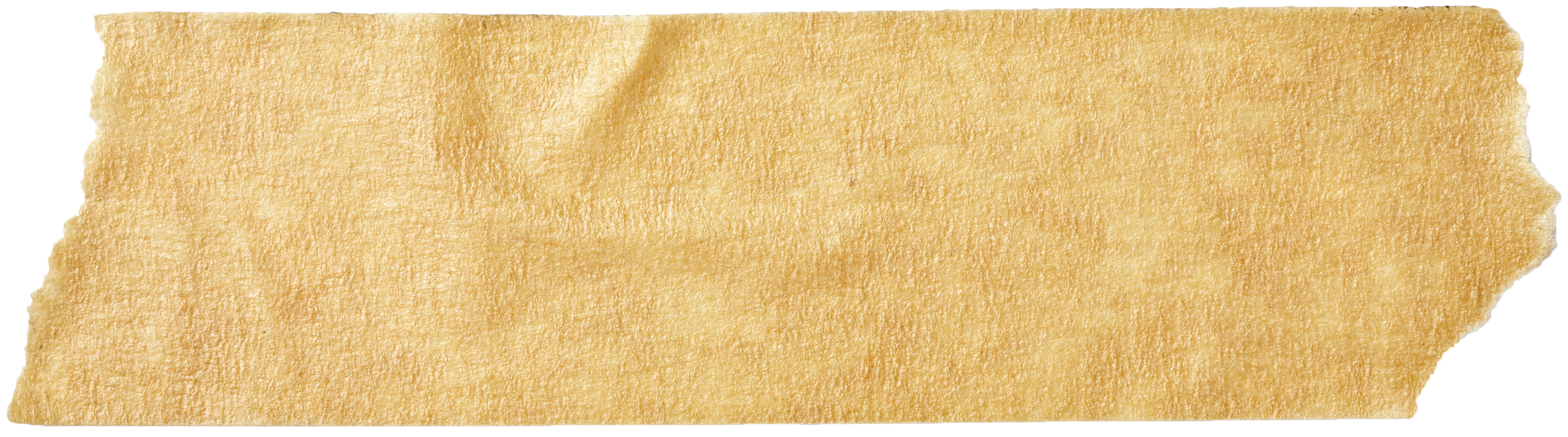 Masking Tape Scanned Cut-Out