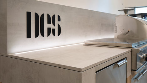 Digital Fabrication custom millwork commercial DCS BBQ display canada