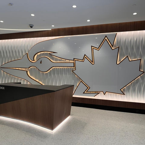 Blue Jays Sign Rogers Centre Digital Fabrication