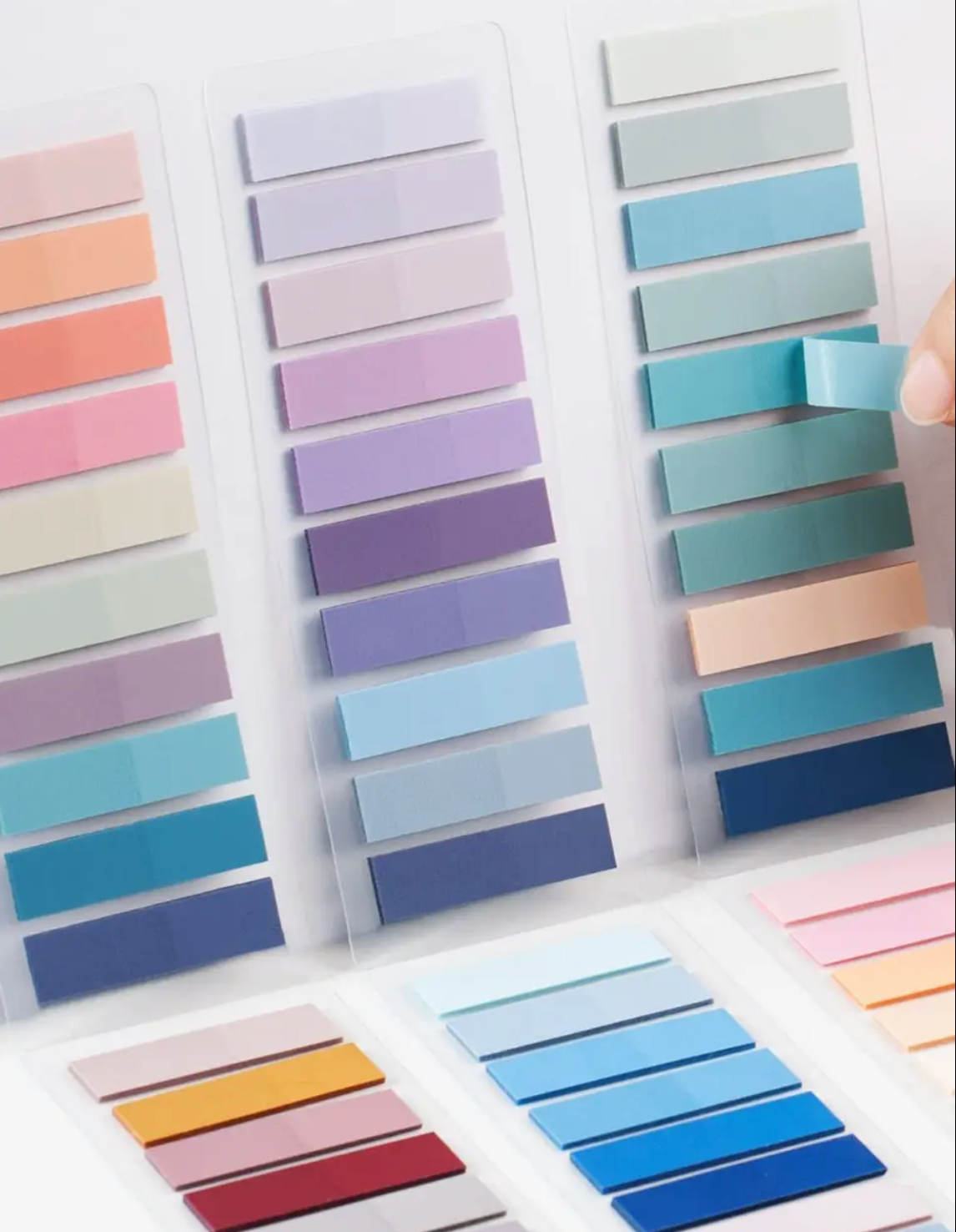 Transparent Sticky Tabs Set - 200 Tabs