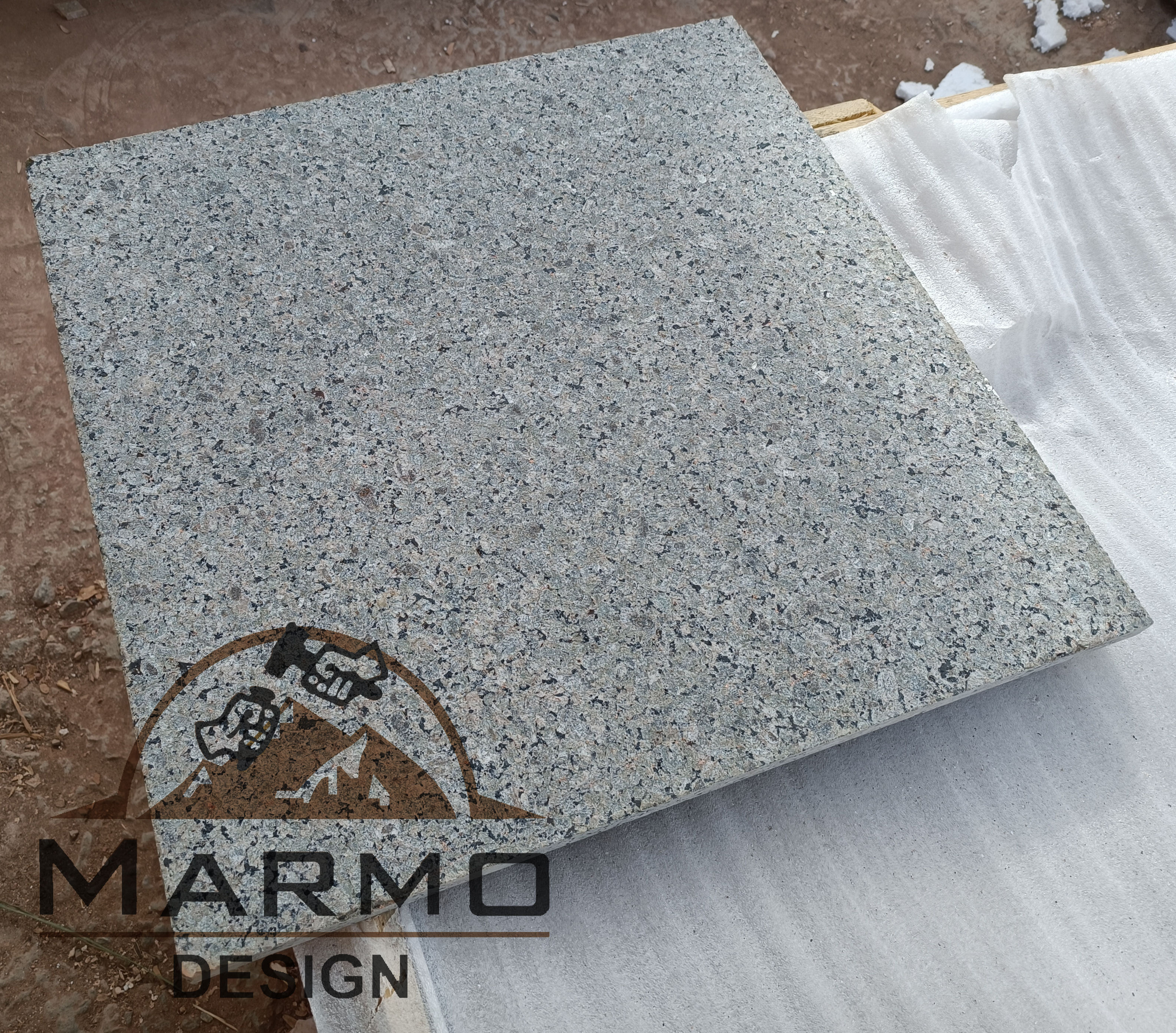 Verdy Gazal Granite - Egyptian Granite - Green granite - Flamed Granite