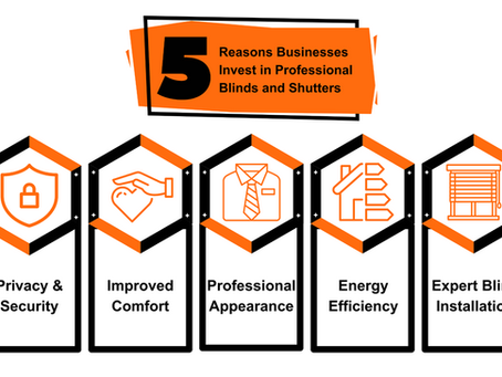 Why Business Owners Choose Professional Blinds and Shutters
