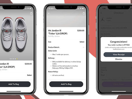 Nike sells out on Snapchat