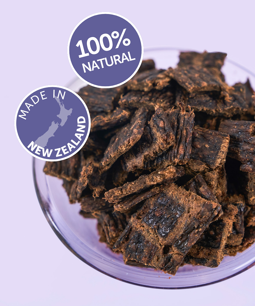 Thumbnail: Buddy Bites Beef and Blueberry Meaty Dog Treats