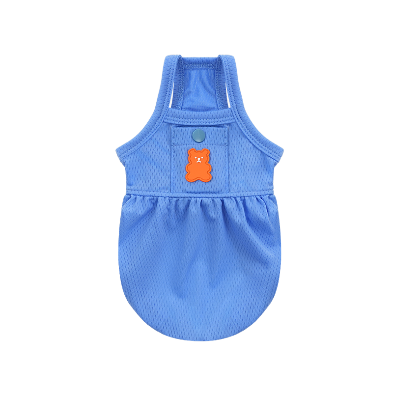 Puppy Gallery Jelly Bear Tank Top Blue
