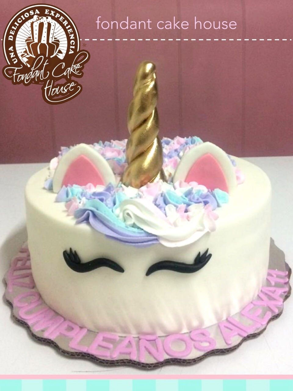 PASTEL UNICORNIO