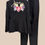 Thumbnail: Women’s Beaded Embroidered Blazer & Trousers Set