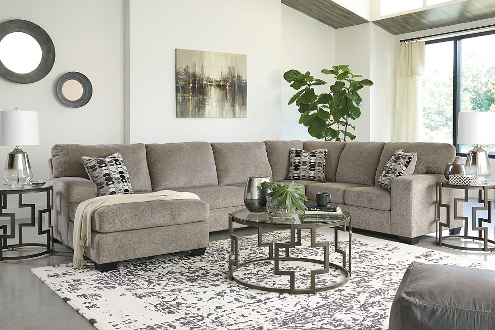 Thumbnail: Ballinasloe Platinum Chaise Sectional