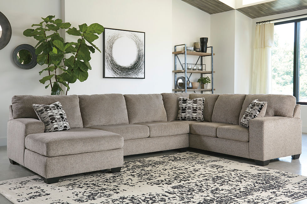 Thumbnail: Ballinasloe Platinum Chaise Sectional