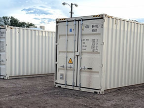 Shipping Container Yard in Denver