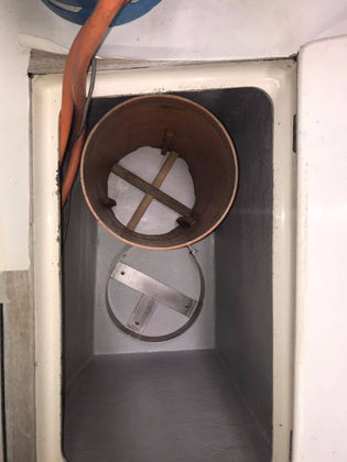 The gas locker has undergone a face-lift