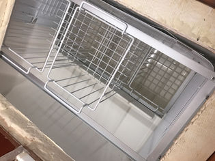 On a boat space is everything especially in the fridge. Here we have found space for five extra slid