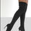 Thumbnail: Fashion Flying Woven Knee Socks Women