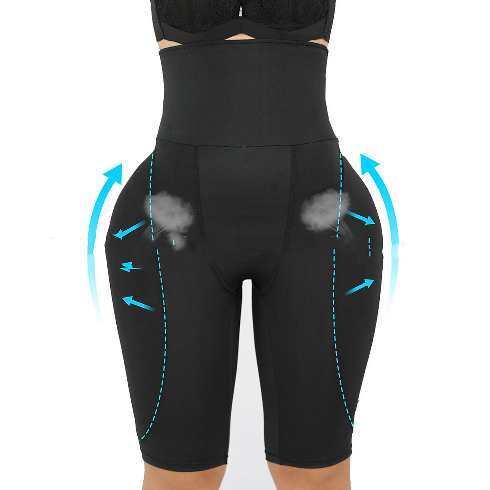Thumbnail: Feng crotch sponge pad fake butt shapewear