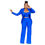 Thumbnail: Suit Jacket Vest Wide Leg Pants Three Piece Set