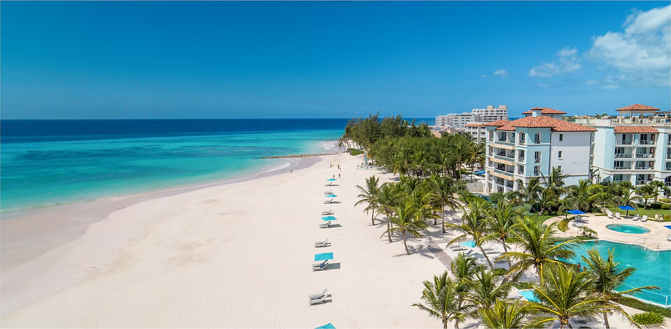 Beach shot of Sandals Royal Barbados