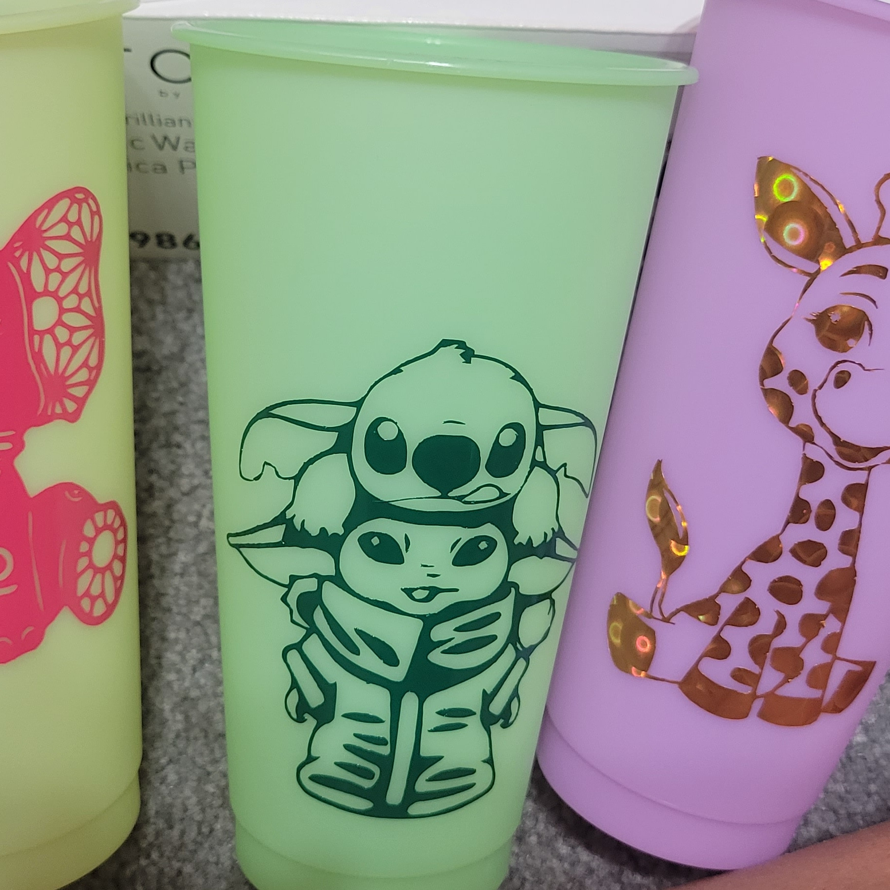Cold color changing cups
