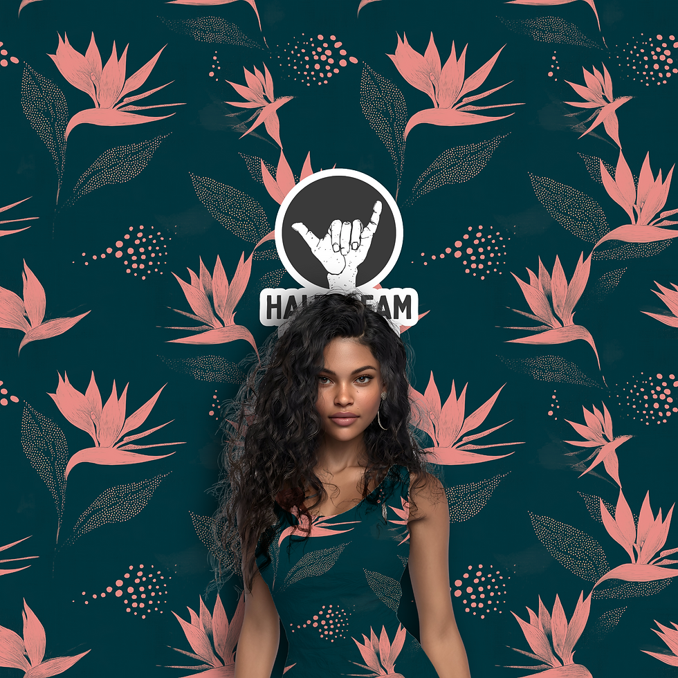 Thumbnail: Bird of Paradise Dots Exclusive Design