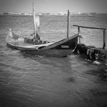 Abandone boat on Buco river