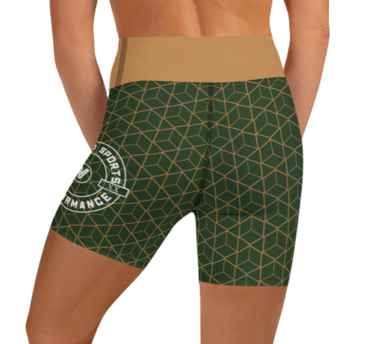 Thumbnail: Women's Vanguard Yoga Shorts [Green]