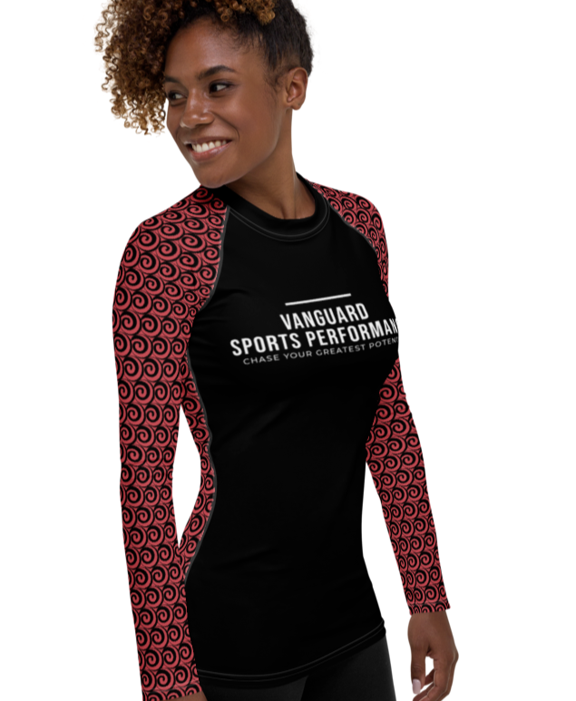 Thumbnail: Women's Ranked Rash-Guard [Black Belt] 