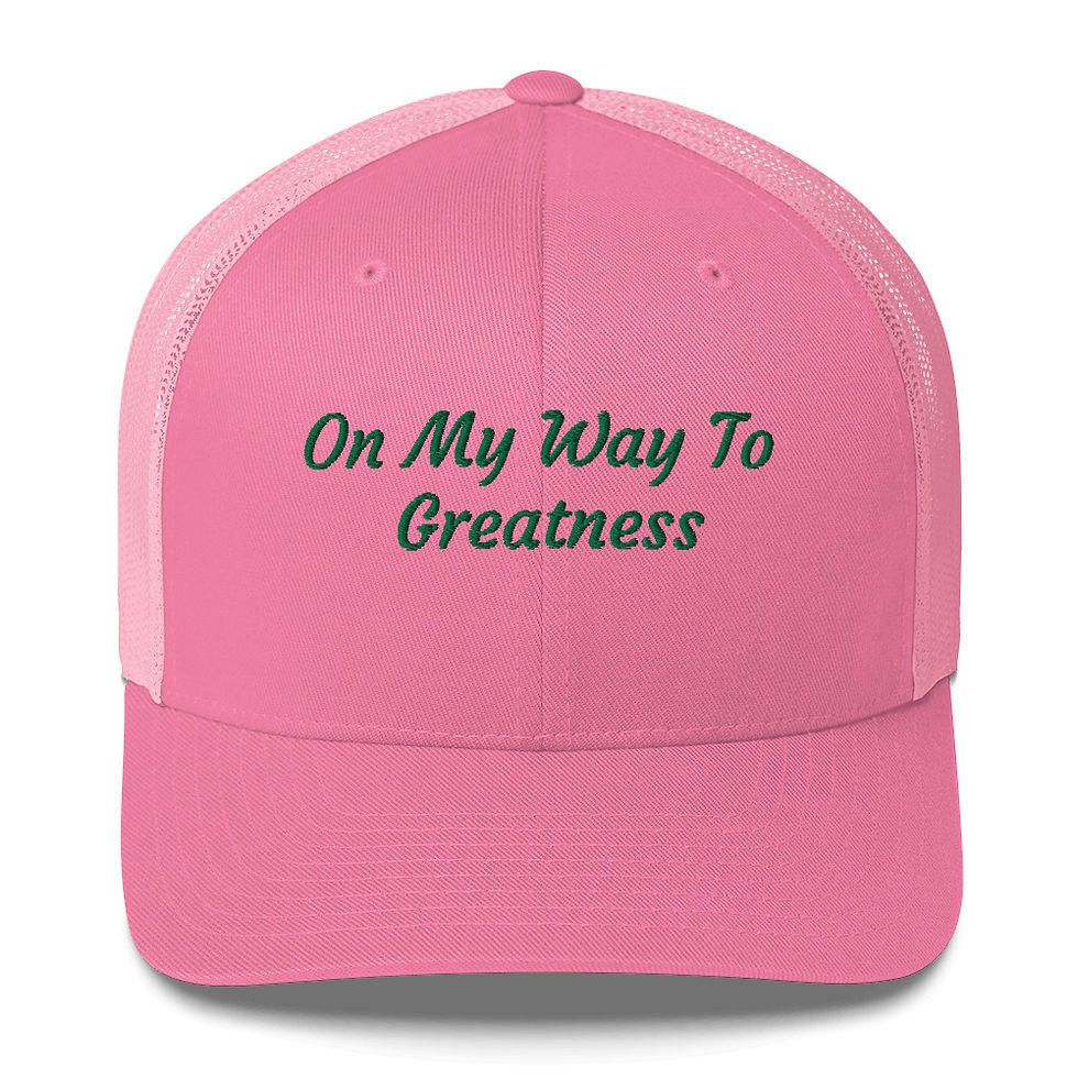 Pink/Green Greatness Cap