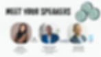 Meet Your Speaker page for the Investment Property class, highlighting our three speakers