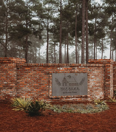 Gate of The Barn at Harper Pines
