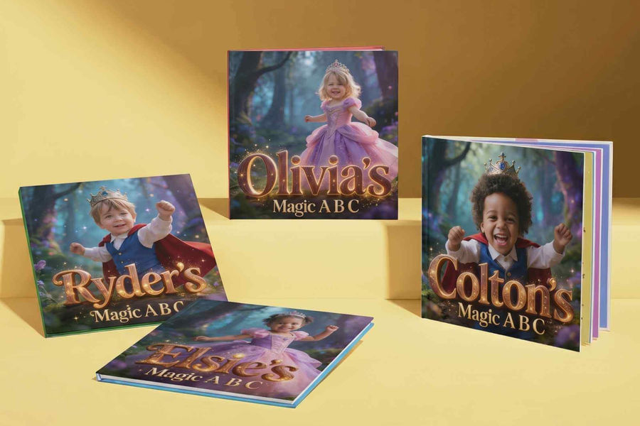 Different personalized picture books for different ages