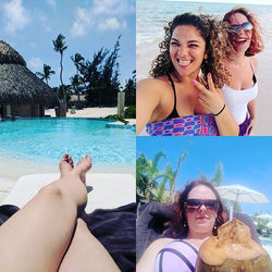 When your friend randomly invites you with her to Punta Cana last minute!__#lastminutevacation #spon