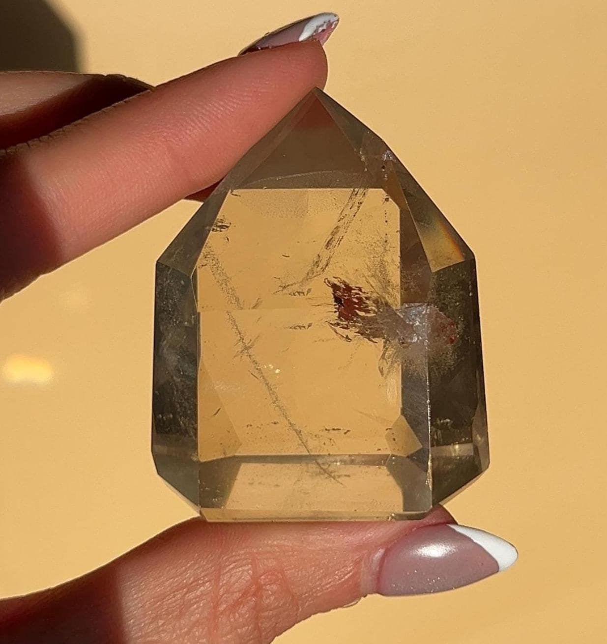 Natural Citrine Tower from Brazil #CT30
