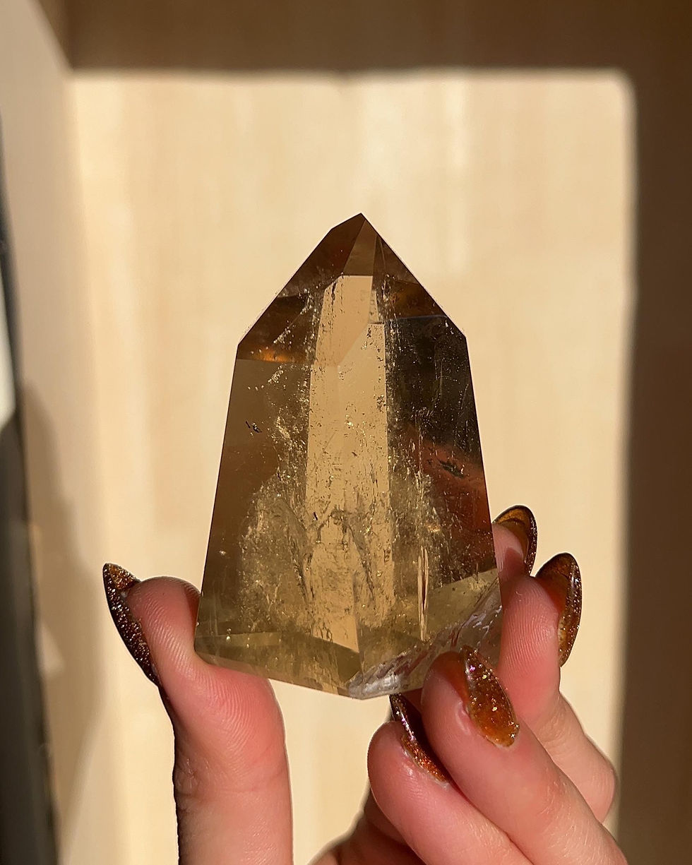 Thumbnail: Natural Citrine Tower from Brazil #CT11