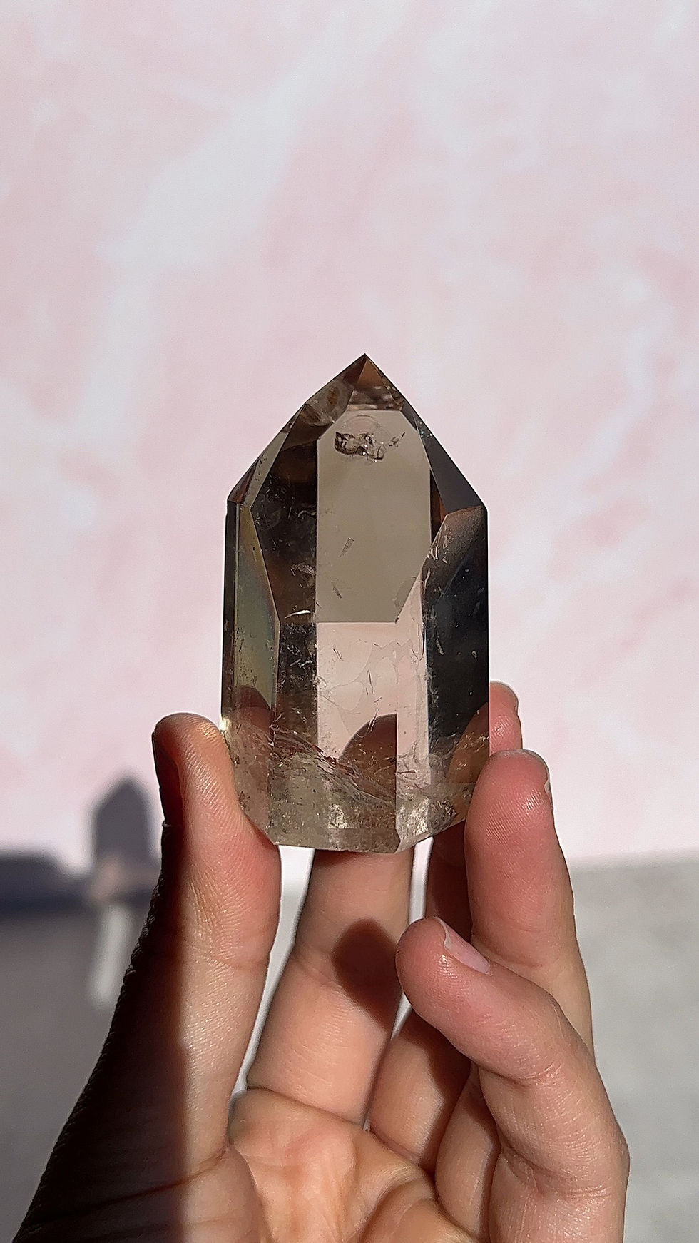 Natural Citrine Tower from Brazil #1A