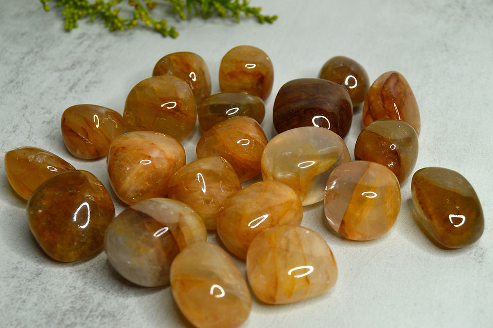 Thumbnail: Golden Healer Tumble Stone