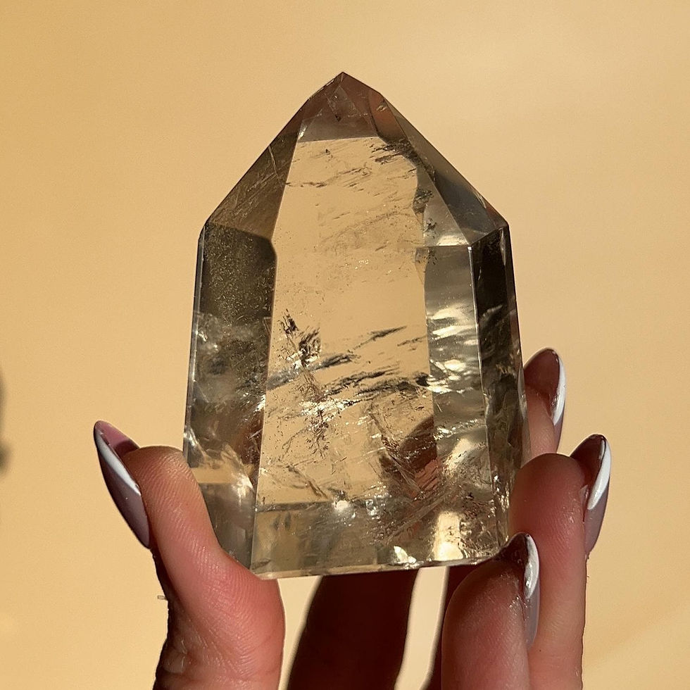 Thumbnail: Natural Citrine Tower from Brazil #CT15