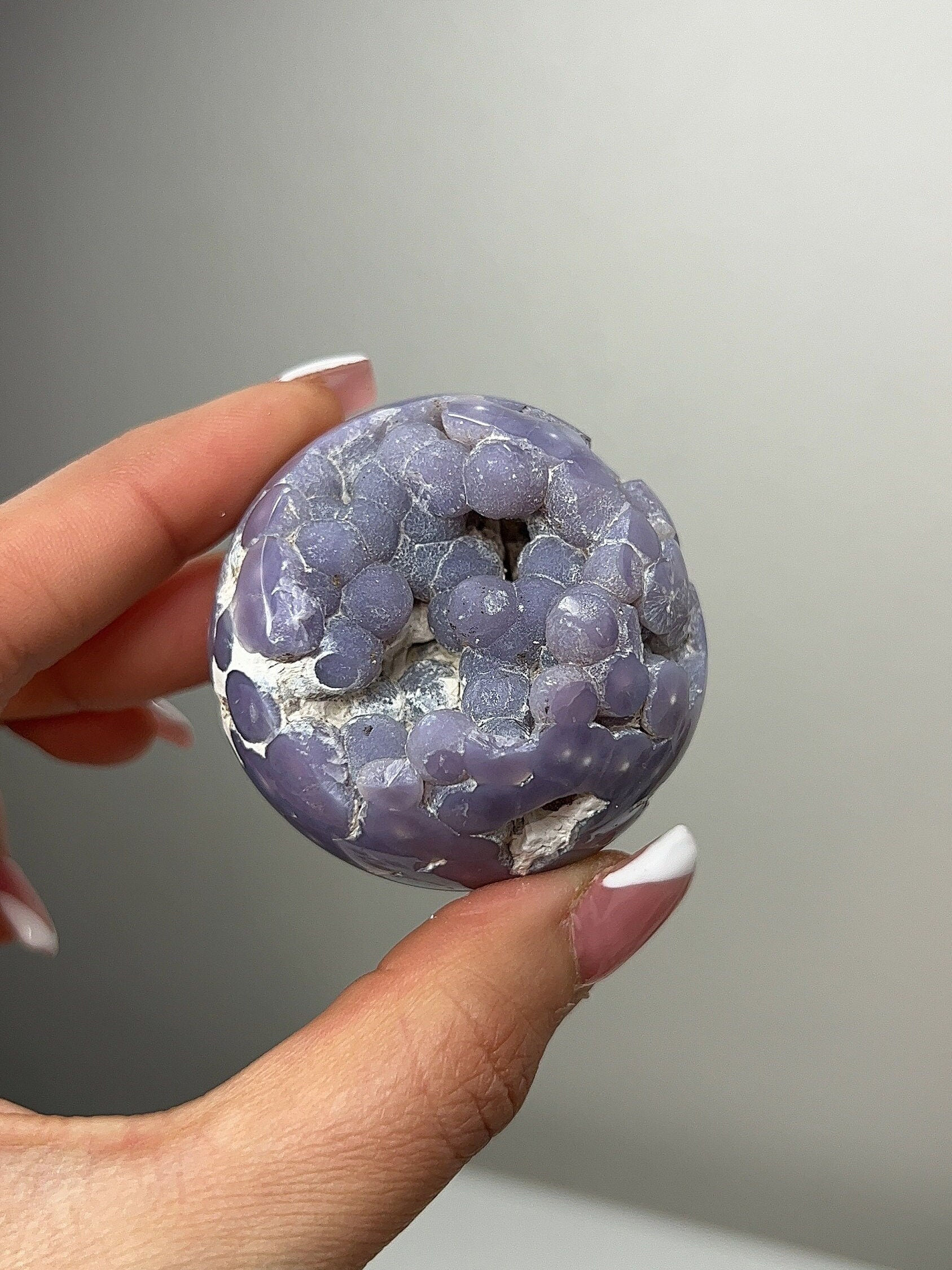 Indonesian Grape Agate Sphere #6F