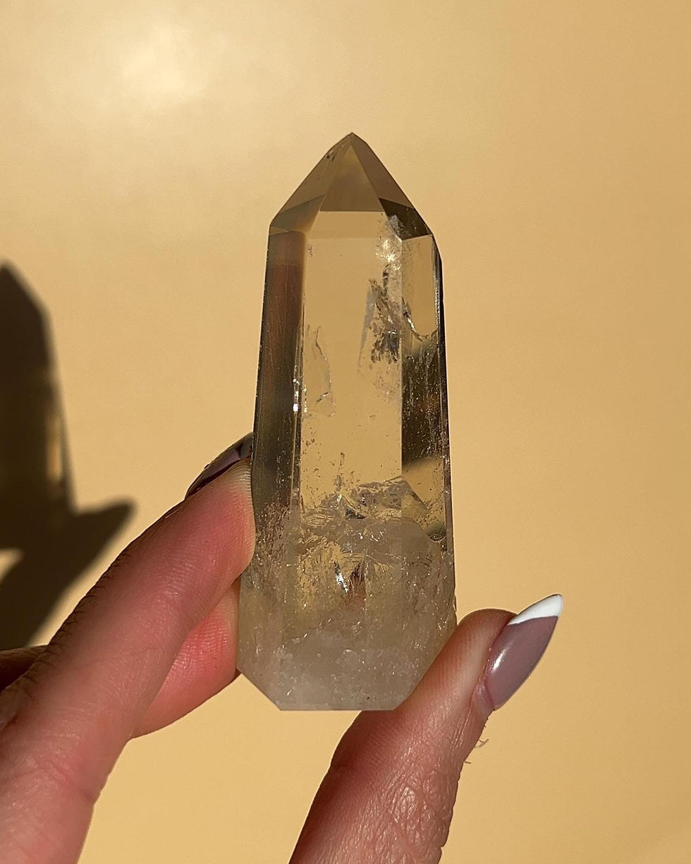 Thumbnail: Natural Citrine Tower from Brazil #CT20