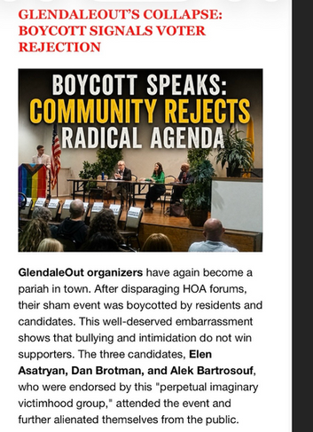 That's not what a boycott is.