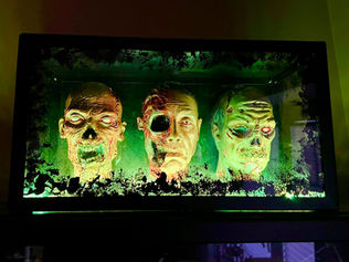 Für Pinball Walking Dead Topper mit 3D Druck hergestellt und lackiert