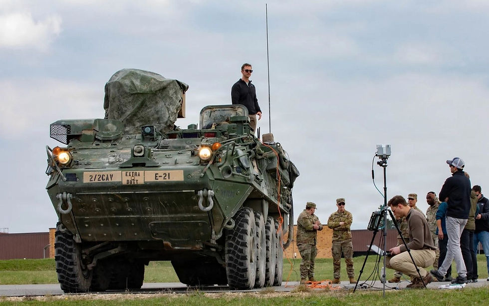 Counter UAS Halterungen aus dem Feldlabor, 3D-Druck beim US-Militär