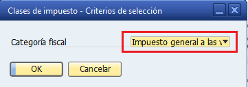 Impuesto general a las ventas