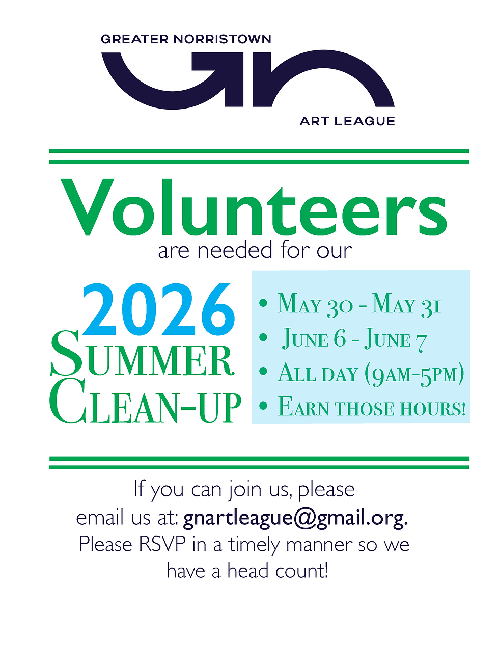Summer Clean-Up