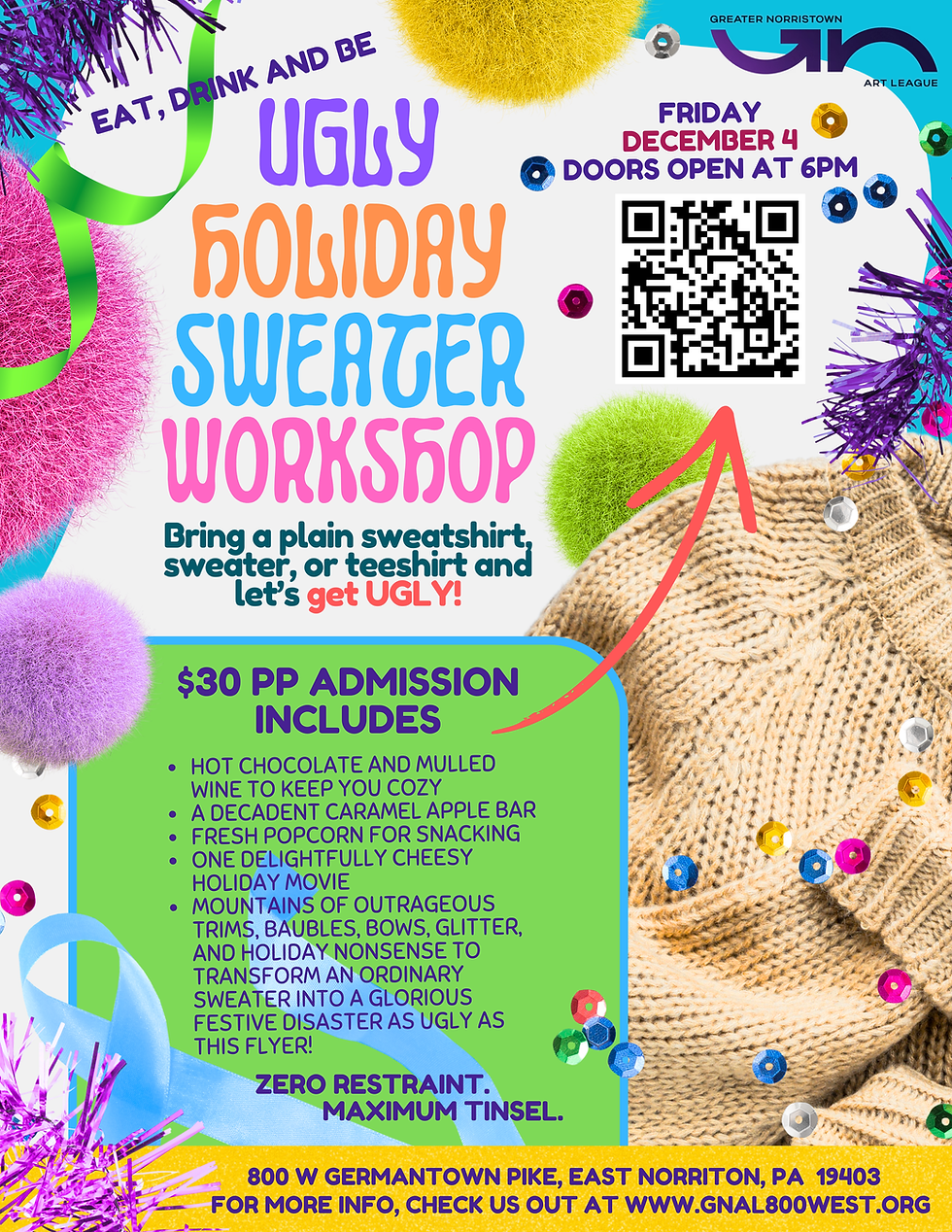 Ugly Holiday Sweater Workshop