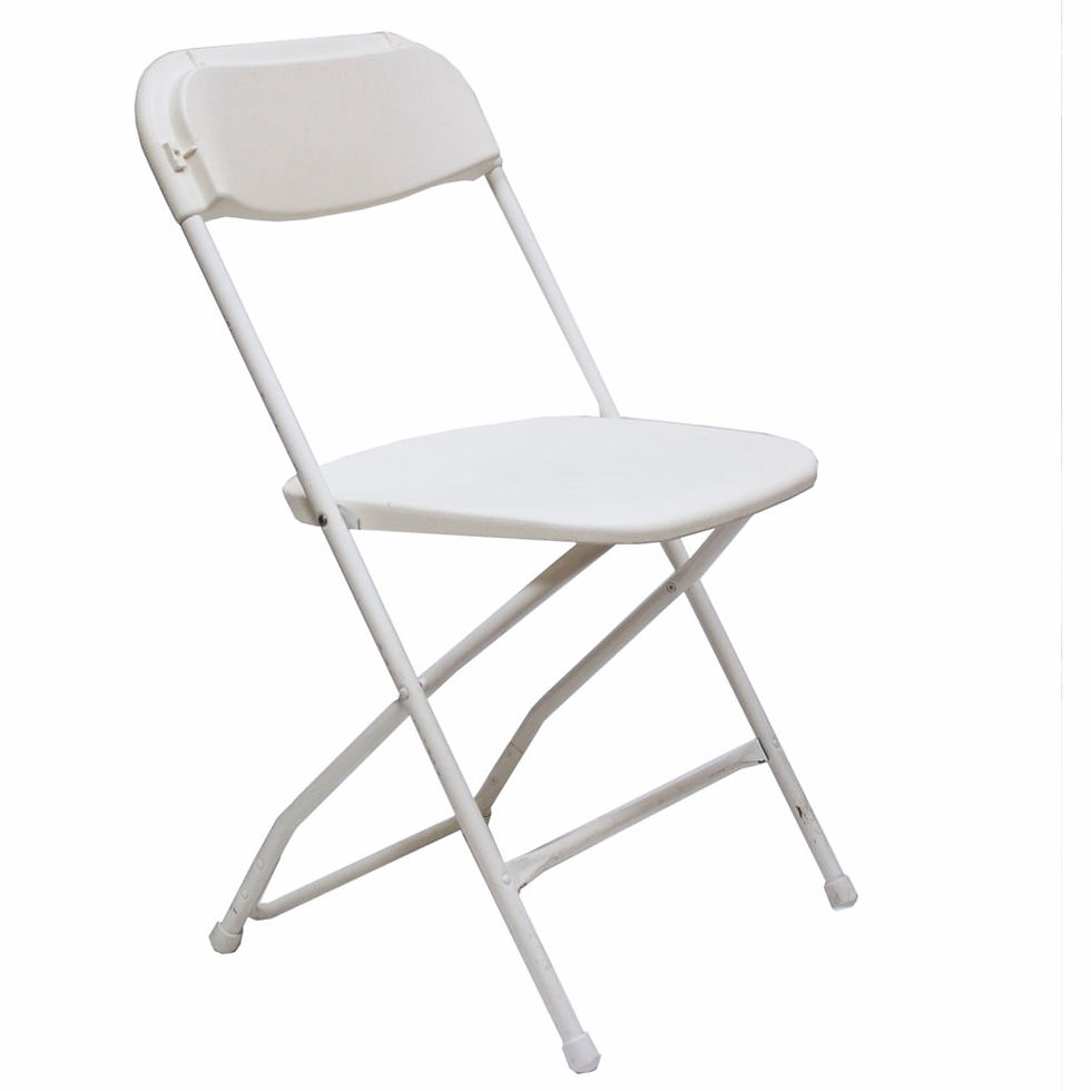White Chair $2.49 each
