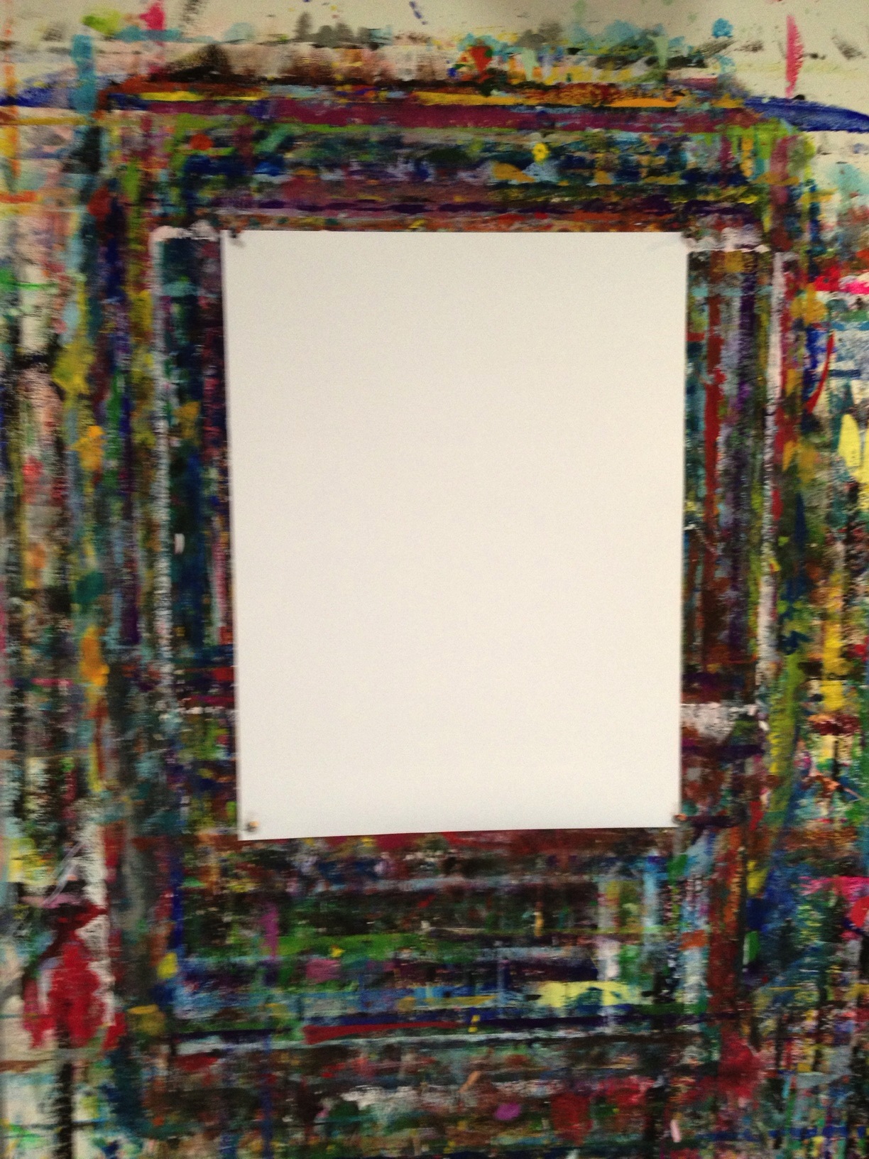 The painting board